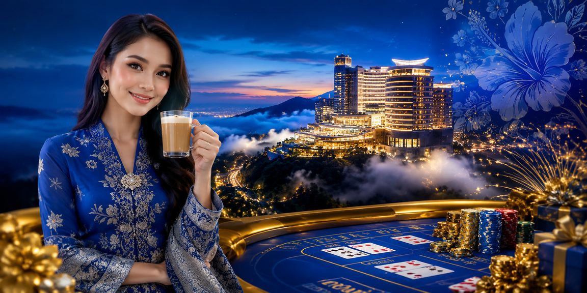 Pengguna Penang mengakses aplikasi kasino dalam talian termasuk roulette melalui telefon pintar